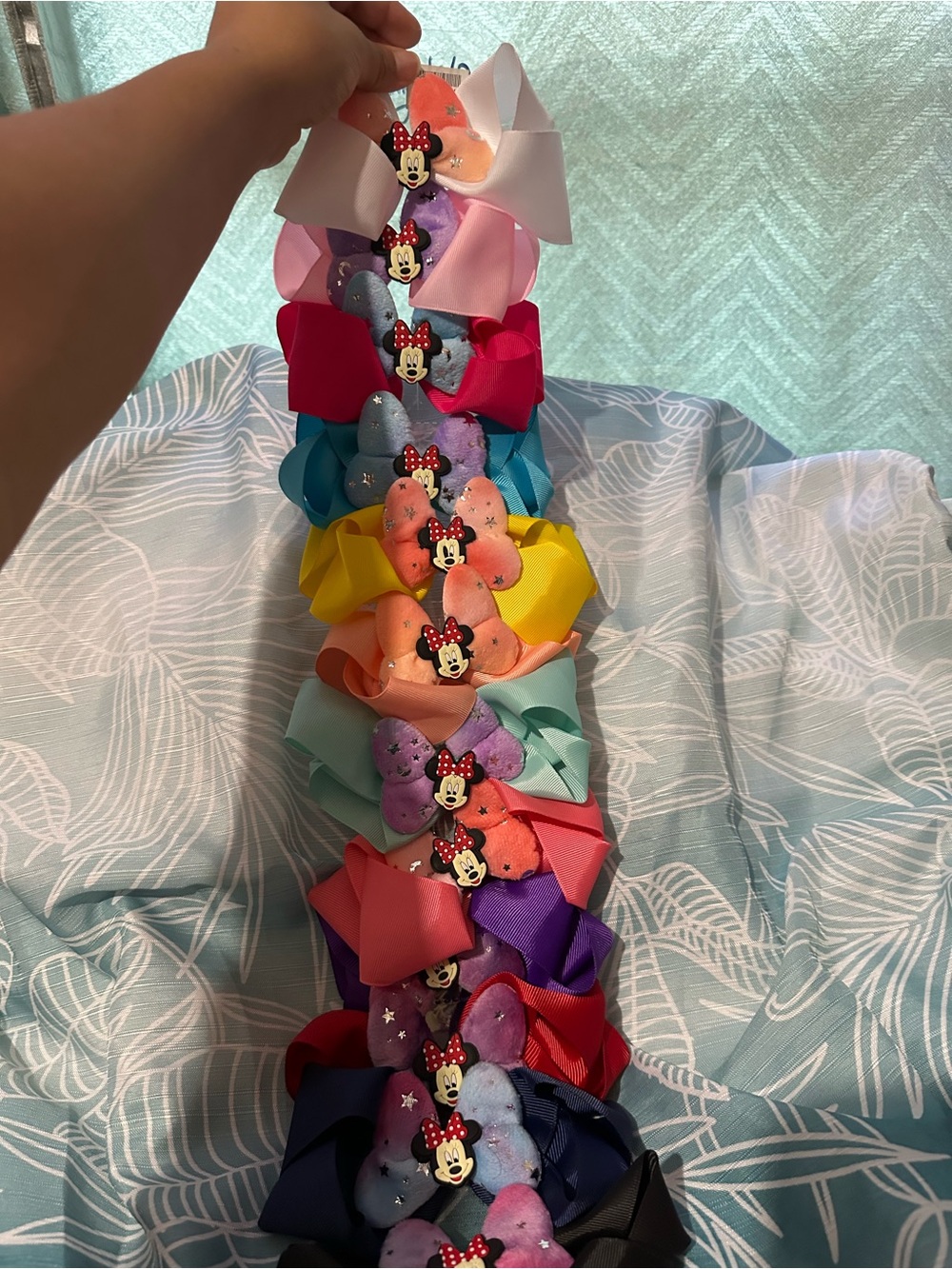 Pack of 12 girls hair bows